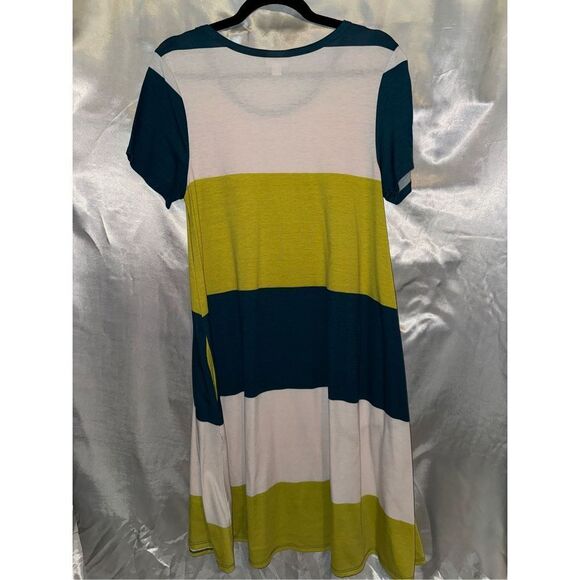 Striped LuLaRoe Dress - Picture 3 of 4